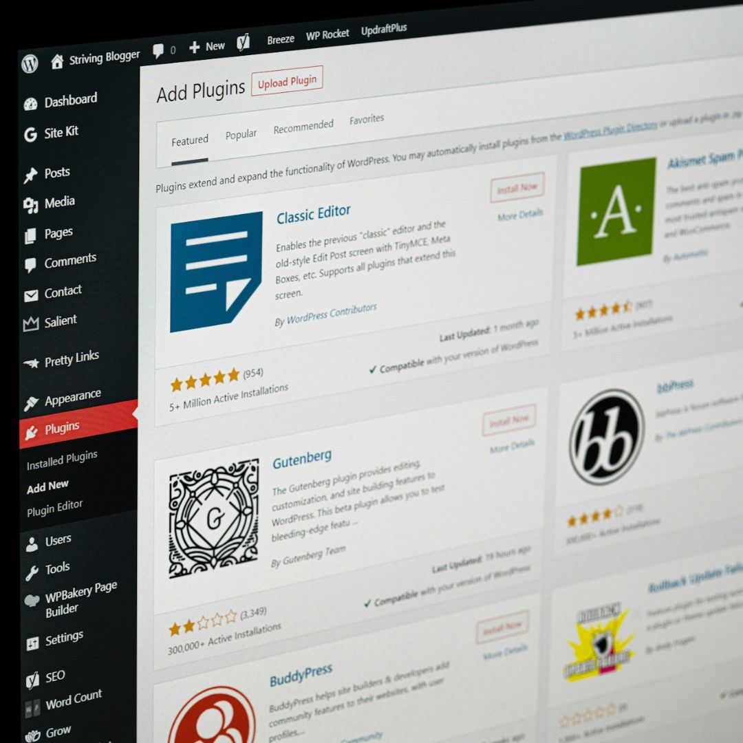 WordPress-Maintenance